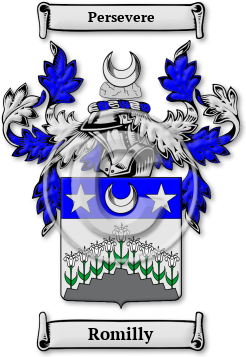 Romilly Family Crest Download (JPG) Legacy Series - 300 DPI