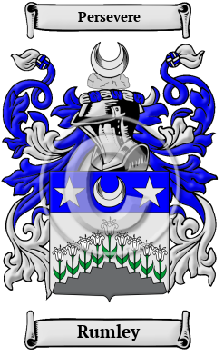Rumley Family Crest/Coat of Arms