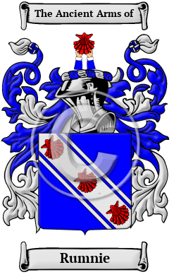 Rumnie Family Crest/Coat of Arms