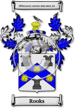 Rooks Family Crest Download (jpg) Legacy Series - 150 DPI
