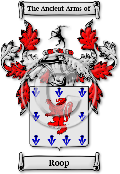 Roop Family Crest Download (JPG) Legacy Series - 600 DPI