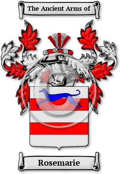 Rosemarie Family Crest Download (jpg) Legacy Series - 150 DPI