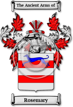 Rosemary Family Crest Download (jpg) Legacy Series - 150 DPI