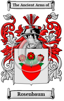 Rosenbaum Family Crest/Coat of Arms