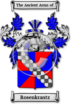 Rosenkrantz Family Crest Download (jpg) Legacy Series - 150 DPI
