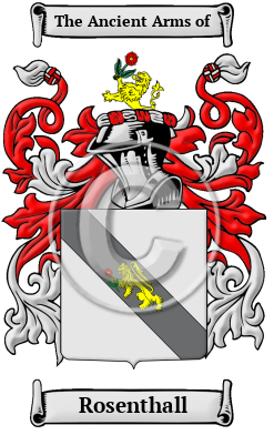 Rosenthall Family Crest/Coat of Arms