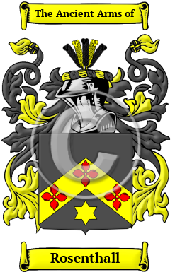 Rosenthall Family Crest/Coat of Arms