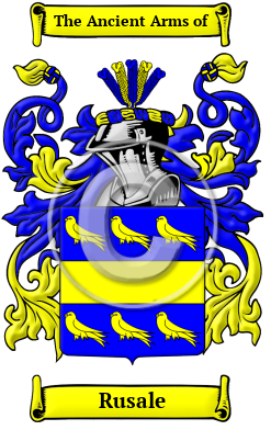 Rusale Family Crest/Coat of Arms