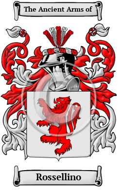 Rossellino Family Crest/Coat of Arms