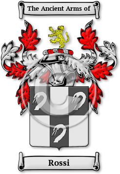 Rossi Family Crest Download (jpg) Legacy Series - 150 DPI