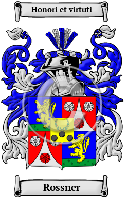 Rossner Name Meaning, Family History, Family Crest & Coats of Arms
