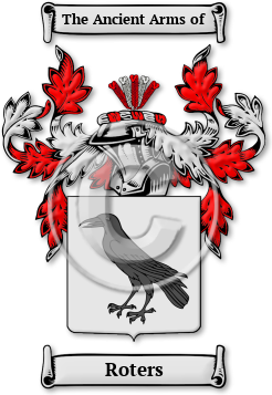 Roters Family Crest Download (JPG) Legacy Series - 600 DPI