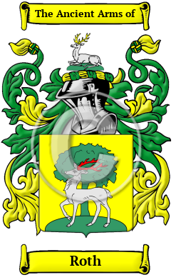 Roth Family Crest/Coat of Arms
