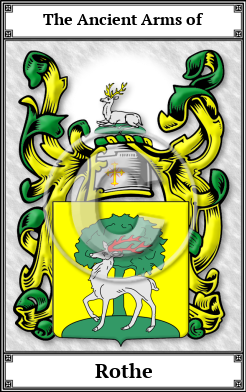 Rothe Family Crest Download (JPG) Book Plated - 600 DPI