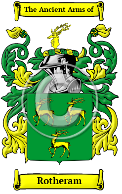 Rotheram Family Crest/Coat of Arms