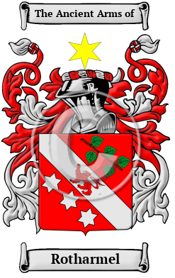 Rotharmel Family Crest/Coat of Arms