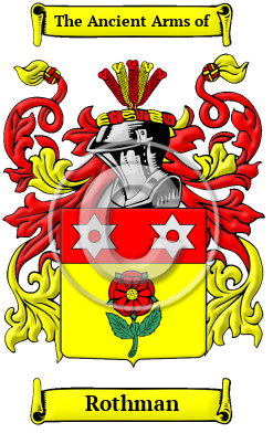 Rothman Family Crest/Coat of Arms
