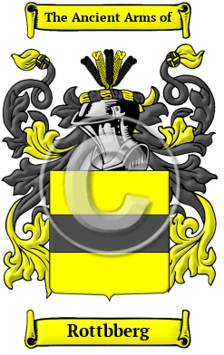 Rottbberg Family Crest/Coat of Arms