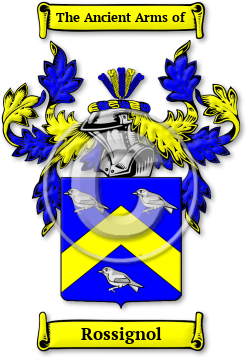 Rossignol Family Crest Download (jpg) Legacy Series - 150 DPI