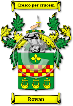 Rowan Family Crest Download (jpg) Legacy Series - 150 DPI