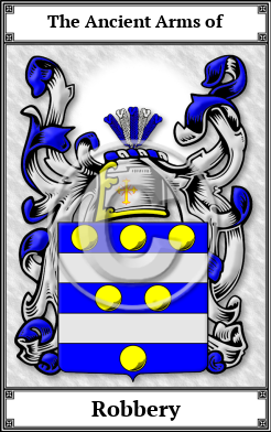 Robbery Family Crest Download (JPG)  Book Plated - 150 DPI