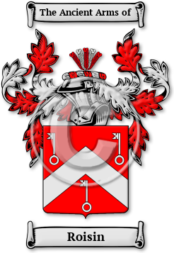 Roisin Family Crest Download (jpg) Legacy Series - 150 DPI