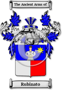 Rubinato Family Crest Download (JPG) Legacy Series - 600 DPI
