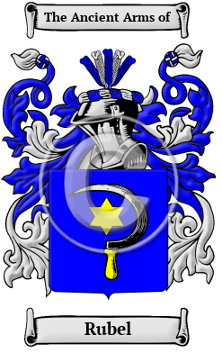 Rubel Family Crest/Coat of Arms