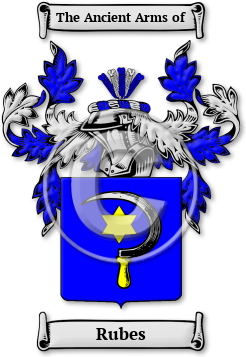 Rubes Family Crest Download (jpg) Legacy Series - 150 DPI