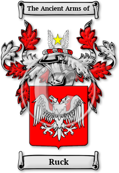 Ruck Family Crest Download (JPG) Legacy Series - 300 DPI