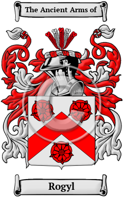 Rogyl Family Crest/Coat of Arms
