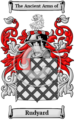 Rudyard Family Crest/Coat of Arms