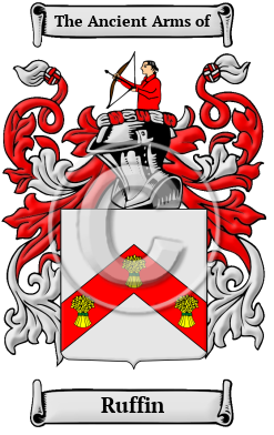 Ruffin Family Crest/Coat of Arms