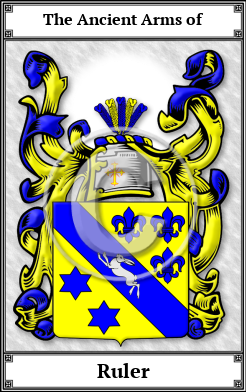 Ruler Family Crest Download (JPG) Book Plated - 600 DPI