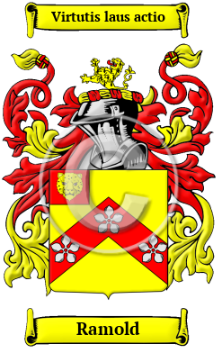 Ramold Family Crest/Coat of Arms