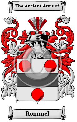 Rommel Family Crest/Coat of Arms