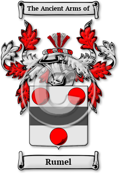 Rumel Family Crest Download (JPG) Legacy Series - 600 DPI