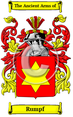 Rumpf Family Crest/Coat of Arms