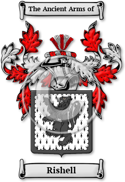 Rishell Family Crest Download (JPG) Legacy Series - 300 DPI