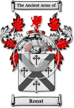 Roust Family Crest Download (JPG) Legacy Series - 600 DPI