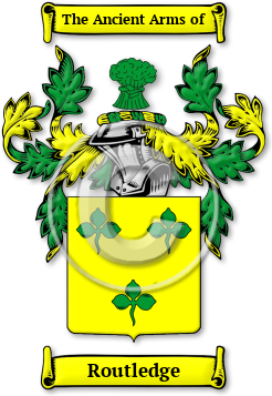 Routledge Family Crest Download (jpg) Legacy Series - 150 DPI