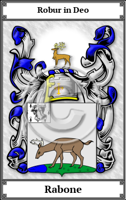 Rabone Family Crest Download (JPG)  Book Plated - 150 DPI