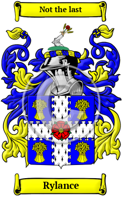 Rylance Family Crest/Coat of Arms