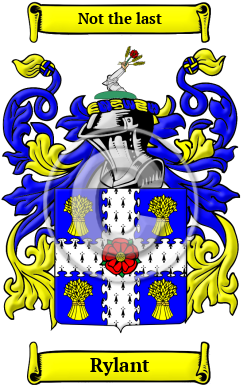 Rylant Family Crest/Coat of Arms