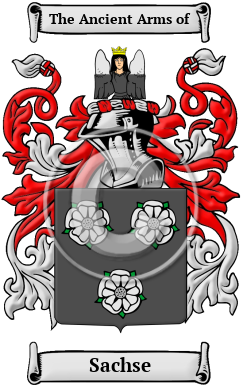 Sachse Family Crest/Coat of Arms