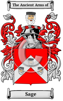 Sage Name Meaning, Family History, Family Crest & Coats of Arms