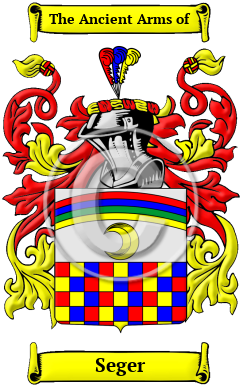 Seger Family Crest/Coat of Arms