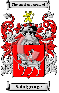 Saintgeorge Family Crest/Coat of Arms