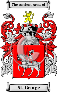 St. George Family Crest/Coat of Arms