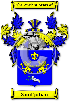 Saint'julian Family Crest Download (jpg) Legacy Series - 150 DPI